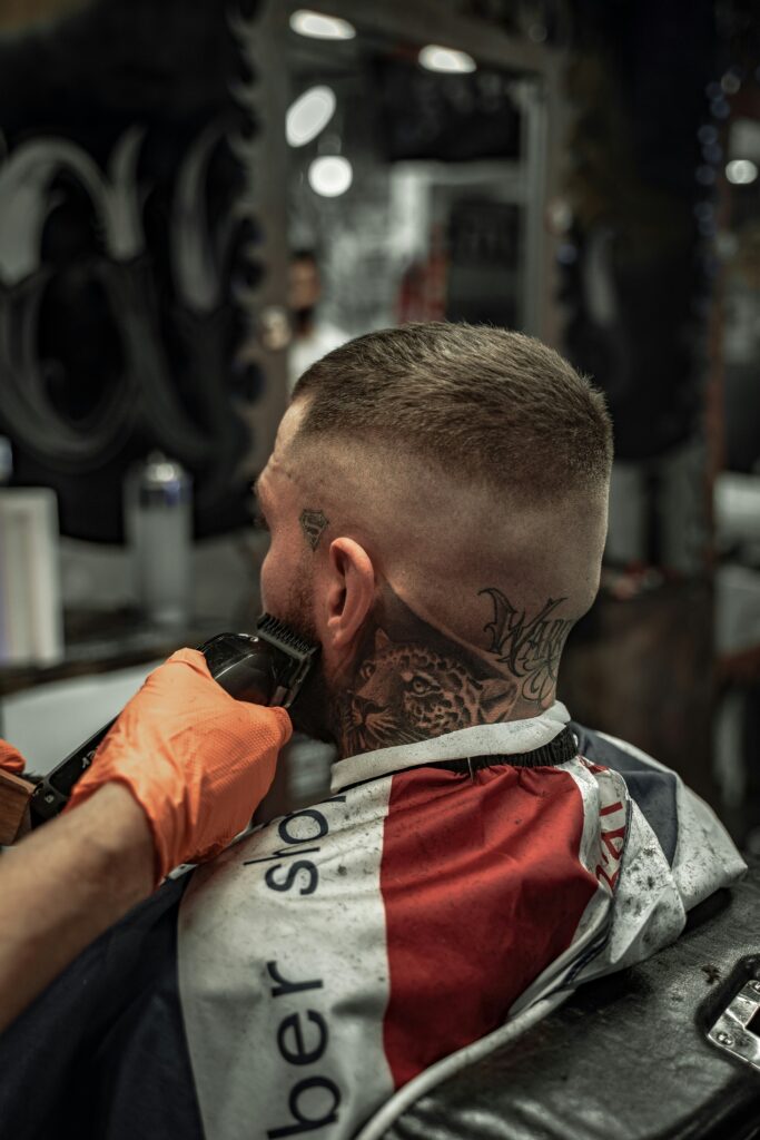 dark image hair cutting